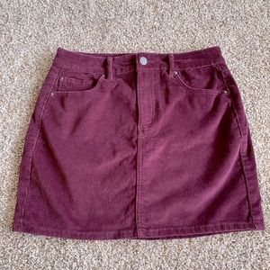Garage Corduroy Mini-Skirt